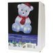 Светодиодная декорация медведь, размер 22&times;17&times;30 см, 30 LED, белый свет, цвет белый, акрил, питание батарейки, IP20 (140311) 140311 фото 3