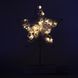 Светодиодная декорация звезда на подставке, размер 19,8&times;6&times;29 см, 20 LED, теплый белый свет, цвет белый, пластик, питание батарейки, сеть, IP20 (141080) 141080 фото 2
