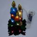 Світлодіодна декорація-свічка, 25&times;13,5 см, 10 LED, пластик, IP20, батарейки 2 AA (640294) 640294 фото 2