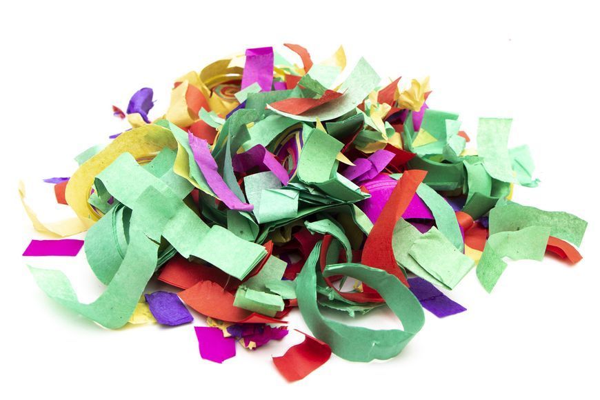 Хлопушка пневматическая, 40 см, &laquo;PARTY POPPERS&raquo;, разноцветные полоски из бумаги (400324-2) 400324-2 фото