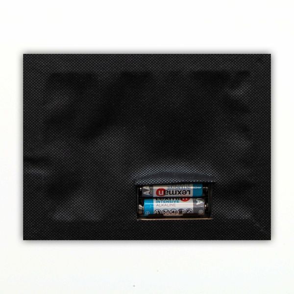 Светящаяся картина - подсвечники и шишки, 3 LED лампы, 15x20x1,8 см (940263) 940263 фото